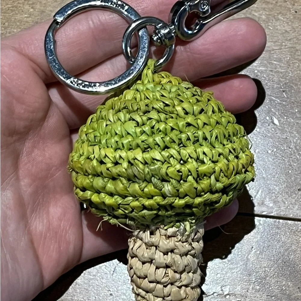 Rare Stussy raffia mushroom keychain - Picture 2 of 4